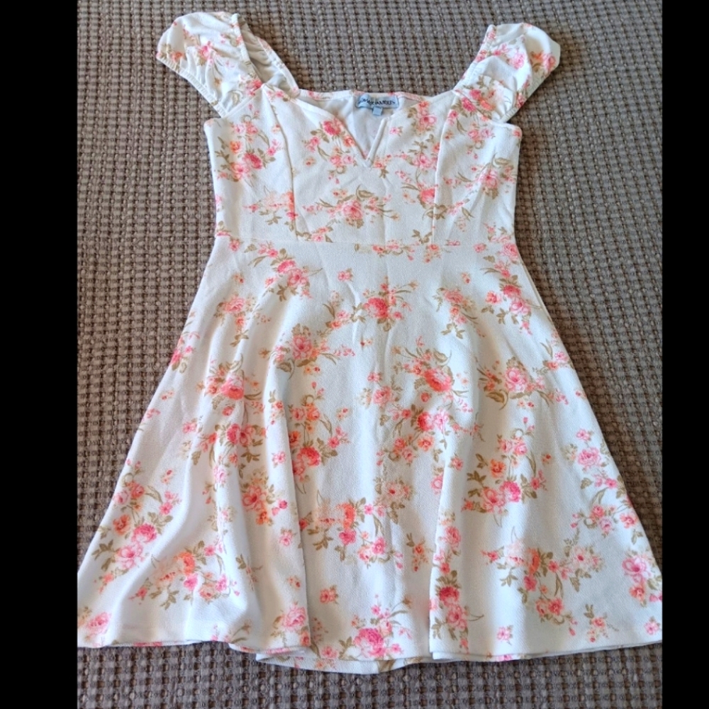 Almost Famous Floral Mini Dress